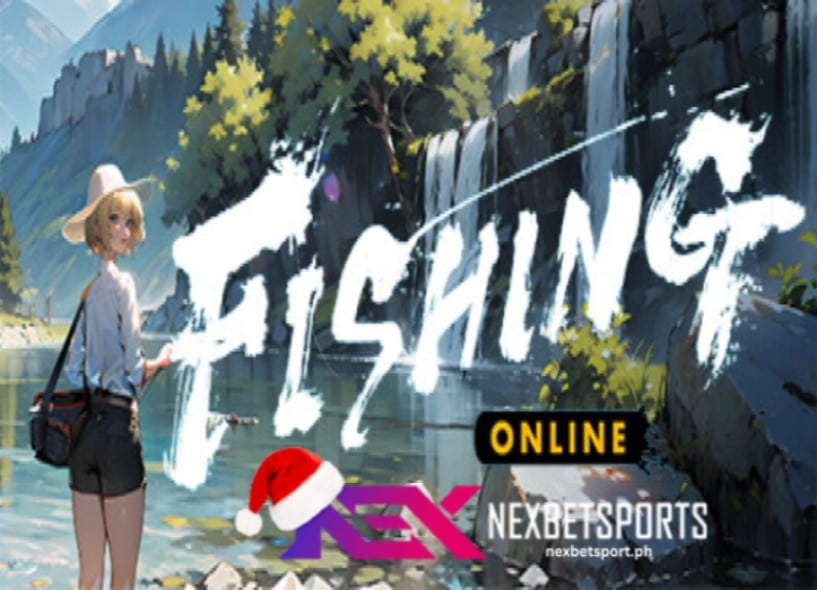 Ang babae na naka sumbrero ng puto na nasa may dalampasigan na magiging representa ng mga manlalaro sa mga Fishing game meron din itong naka tagang FIshing Online.